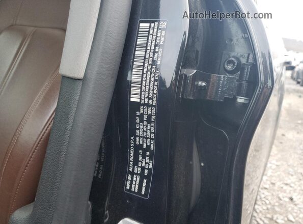 ZASPAKBN5M7D10214 2021 ALFA ROMEO STELVIO Черный Вид подкапотного пространства