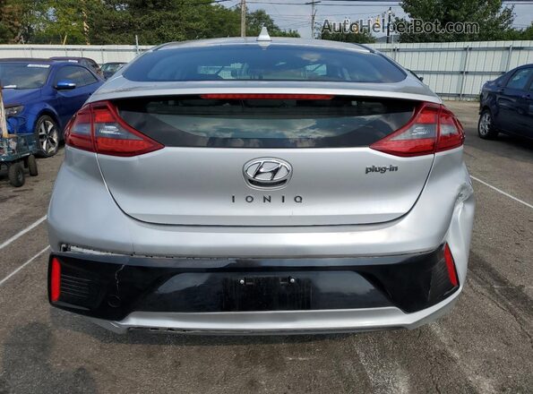 KMHC65LD6KU155215 2019 HYUNDAI IONIQ Серебряный Вид сзади