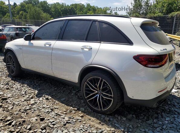 W1N0G6EB5MF939567 2021 MERCEDES-BENZ GLC-CLASS White უკანა მარცხენა
