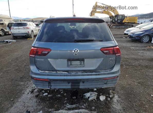 3VV0B7AX7MM021155 2021 VOLKSWAGEN TIGUAN Серый Вид сзади