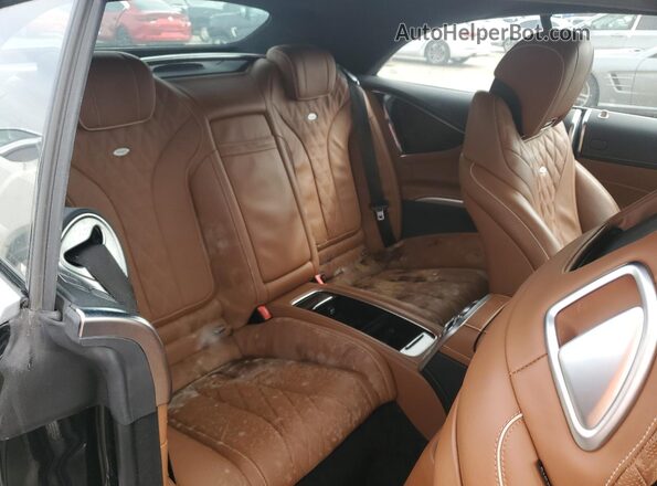 WDDXK8CB1HA025408 2017 MERCEDES-BENZ S Черный Вид задних сидений