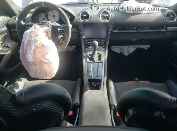 WP0AE2A83PS281201 2023 PORSCHE CAYMAN Фиолетовый Вид панели приборов