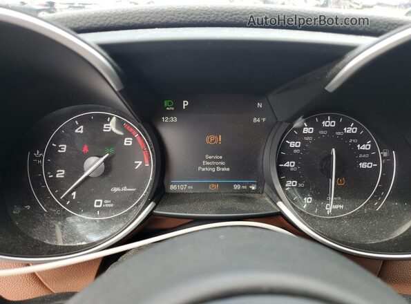ZARFAEDN4H7550952 2017 ALFA ROMEO GIULIA Синий 