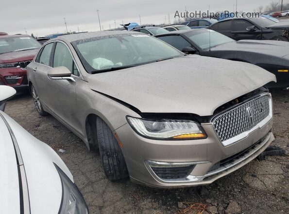 3LN6L5KUXKR634459 2019 LINCOLN MKZ Серебряный Передняя правая четверть