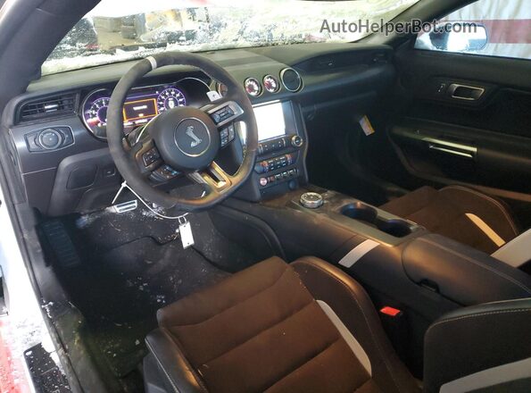 1FA6P8SJ7L5503032 2020 FORD MUSTANG White Առջևի վահանակի տեսք