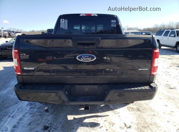 1FTEW1E47LFC12899 2020 FORD F150 Черный Вид сзади