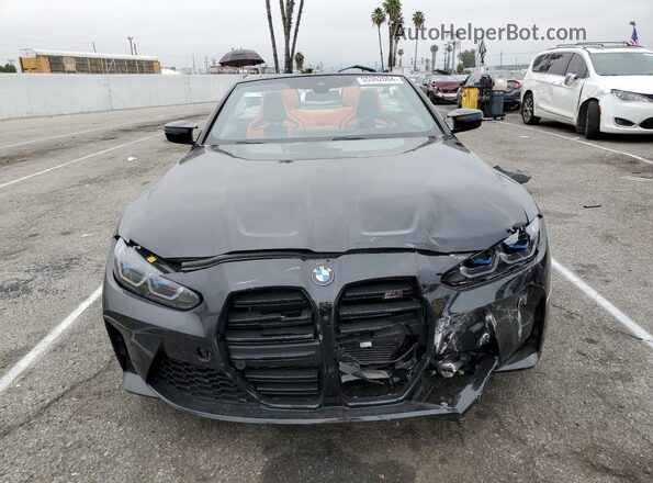 WBS33BA05RCN76086 2024 BMW M4 Black Вид спереду