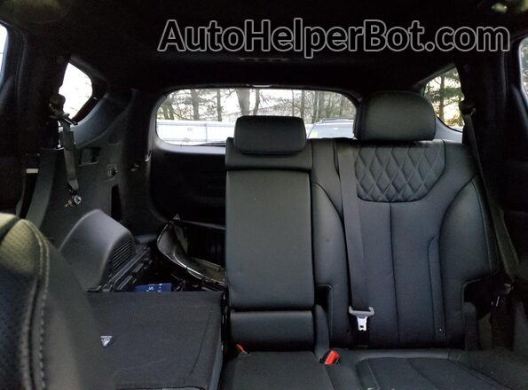 5NMS5DAL8PH641577 2023 HYUNDAI SANTA FE CALLIGRAPHY Black Вид задніх сидінь