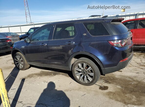 SALCT2BG5HH697147 2017 LAND ROVER DISCOVERY Blue Задня ліва чверть