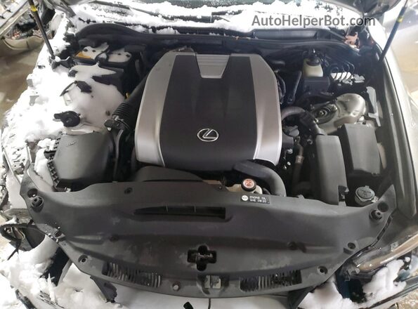 JTHG81F28L5041309 2020 LEXUS IS Silver უკანა სალონის ხედი