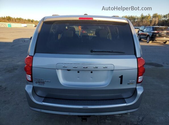 2C4RDGCG1KR707730 2019 DODGE GRAND Silver Vista trasera