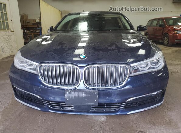 WBA7F2C53JG423788 2018 BMW 7 SERIES Blue 