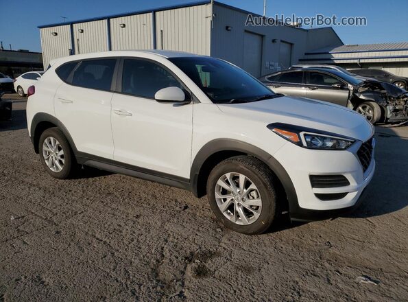 KM8J23A4XMU327713 2021 HYUNDAI TUCSON Белый Передняя правая четверть