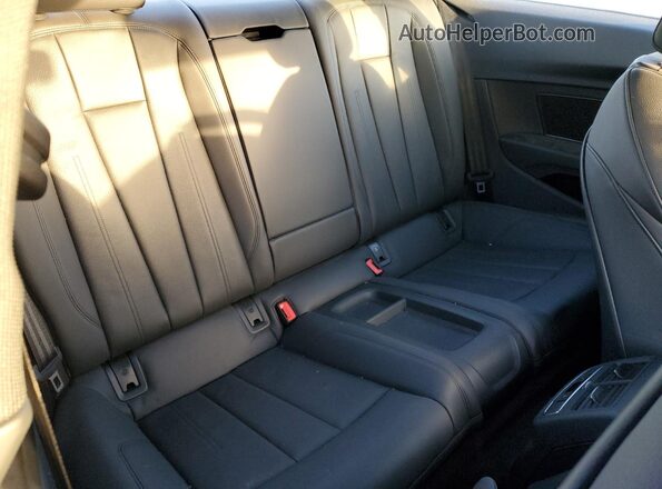 WAUTNAF58KA078463 2019 AUDI OTHER Black Vista de los asientos traseros
