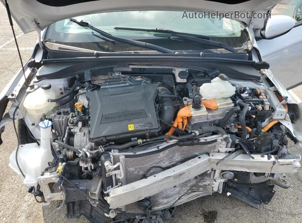 KMHC65LD6KU155215 2019 HYUNDAI IONIQ Серебряный Вид задней части салона