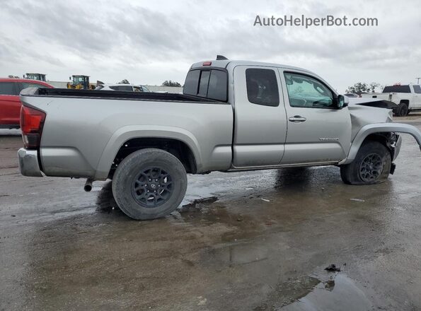 3TYRZ5CN1NT020669 2022 TOYOTA TACOMA Серебряный Задняя правая четверть