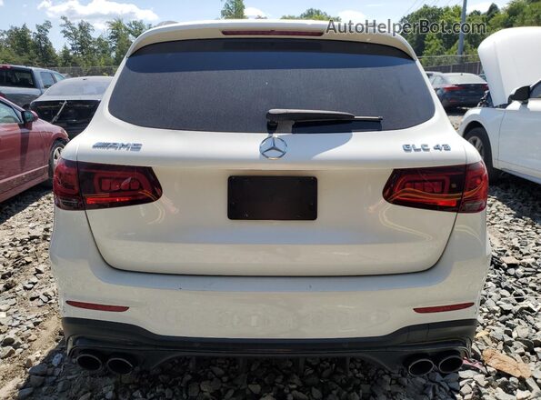 W1N0G6EB5MF939567 2021 MERCEDES-BENZ GLC-CLASS White უკანა ხედი