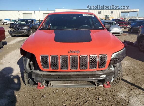 1C4PJMBX2MD230988 2021 JEEP CHEROKEE Orange Vista frontal
