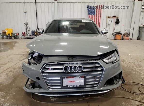 WAUB4AF46KA115225 2019 AUDI S4 Gray Vista frontal