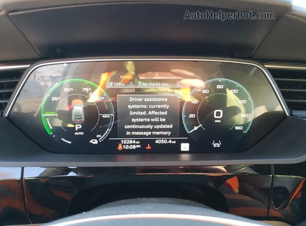 WA1DAAGE9RB025366 2024 AUDI Q8 Charcoal Instrument cluster view