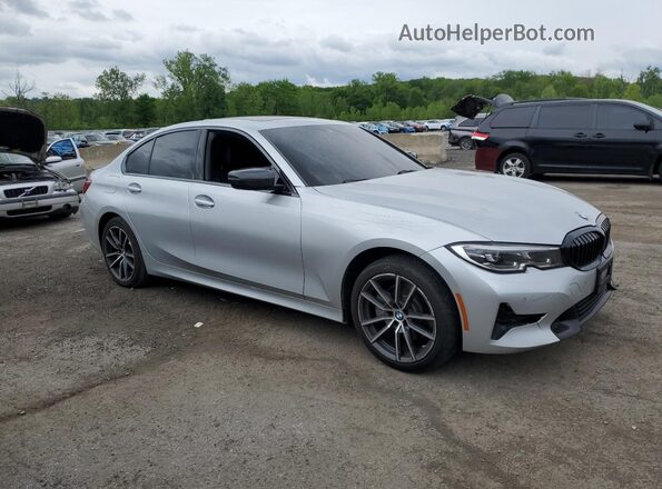 WBA5R1C02LFH86303 2020 BMW 3 SERIES Silver Front right