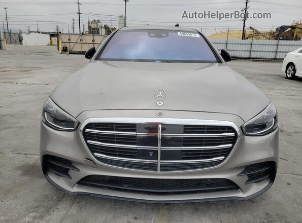 W1K6G6DB0NA094067 2022 MERCEDES-BENZ S Tan 
