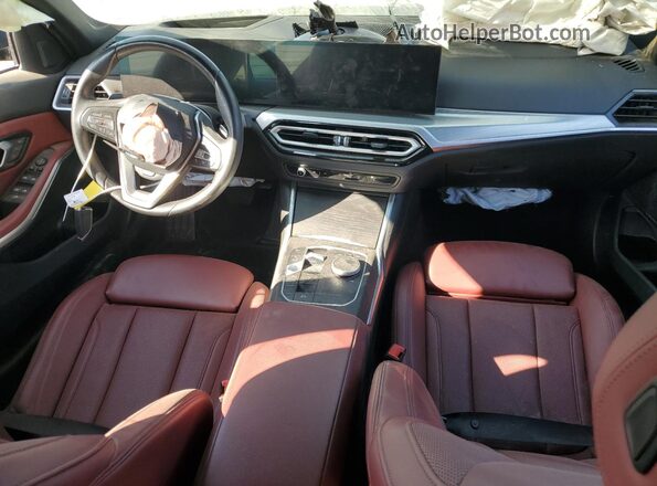 3MW69FF07P8D19144 2023 BMW 3 SERIES Черный Вид панели приборов