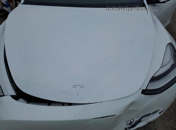 5YJYGDEE9MF088273 2021 TESLA MODEL White უკანა სალონის ხედი