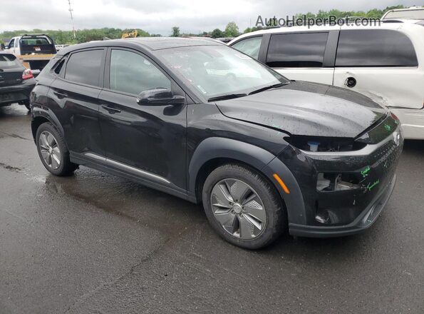 KM8K33AG3MU106868 2021 HYUNDAI KONA Black Przód prawy