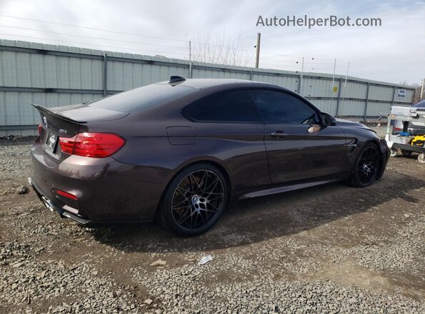 WBS3R9C56GK335978 2016 BMW M4 Brown 