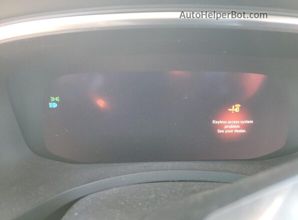 5J8YE1H0XNL045999 2022 ACURA MDX Blue Вид щитка приладів