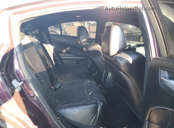 2C3CDXGJ3MH569066 2021 DODGE CHARGER Purple Rear seats view