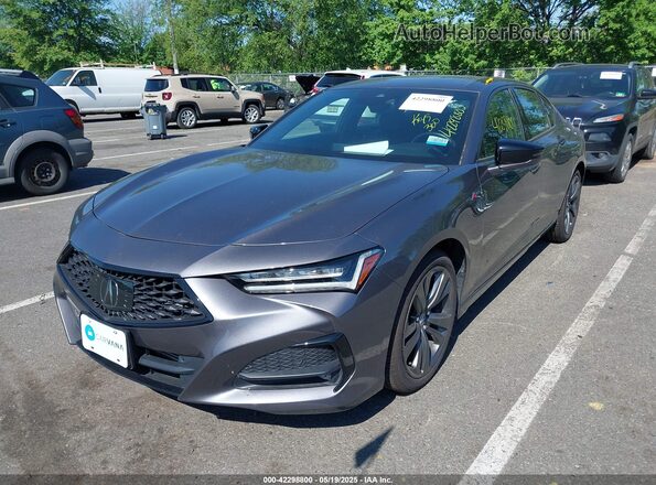 NJ4019E 2021 ACURA TLX Gray Դիմացի տեսք