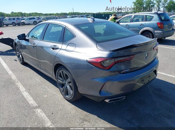 NJ4019E 2021 ACURA TLX Gray Հետևի ձախ