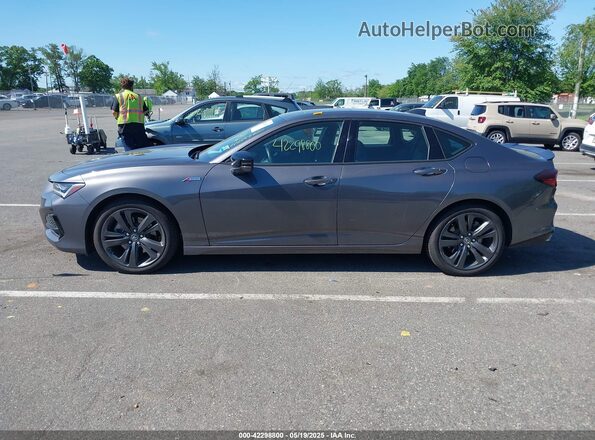 NJ4019E 2021 ACURA TLX Gray Սալոնի 360 աստիճան տեսք