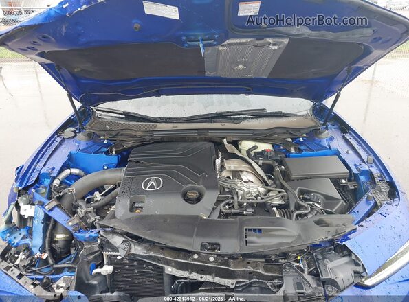 19UUB7F08NA001041 2022 ACURA TLX Синий Вид сзади