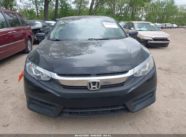 19XFC2F56HE040649 2017 HONDA CIVIC Black Սարքավորումների վահանակի տեսք