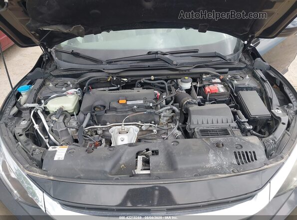 19XFC2F56HE040649 2017 HONDA CIVIC Black Հետևի տեսք