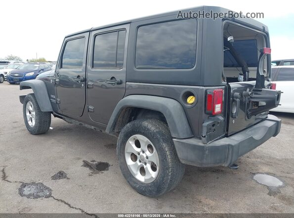 1C4BJWDGXGL286383 2016 JEEP WRANGLER UNLIMITED Gray Հետևի ձախ