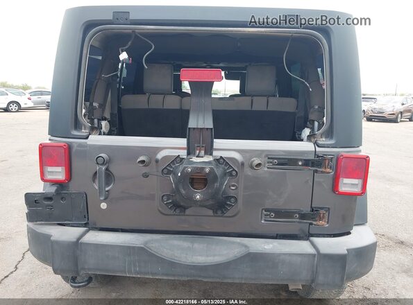 1C4BJWDGXGL286383 2016 JEEP WRANGLER UNLIMITED Gray Դիմացի տեսք