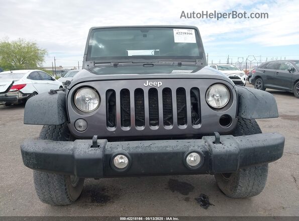 1C4BJWDGXGL286383 2016 JEEP WRANGLER UNLIMITED Gray Սալոնի հետևի տեսք