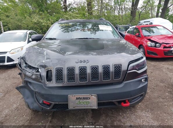 1C4PJMBX5KD140733 2019 JEEP CHEROKEE Gray Вид щитка приладів