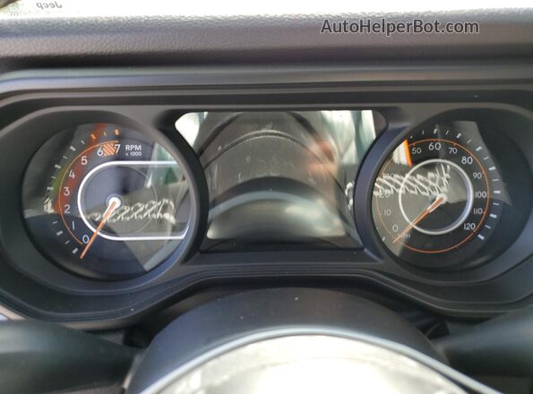 1C4PJXDN0SW524906 2025 JEEP WRANGLER White Vista del cuadro de instrumentos