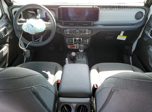1C4PJXDN0SW524906 2025 JEEP WRANGLER White Vista del salpicadero