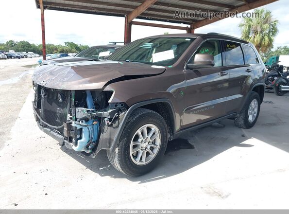 1C4RJEAG0LC245865 2020 JEEP GRAND CHEROKEE Brown Передня ліва чверть