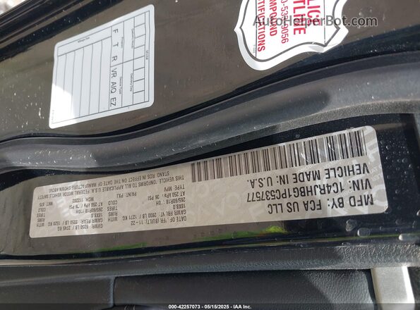 1C4RJHBG1PC537577 2023 JEEP GRAND CHEROKEE Black 