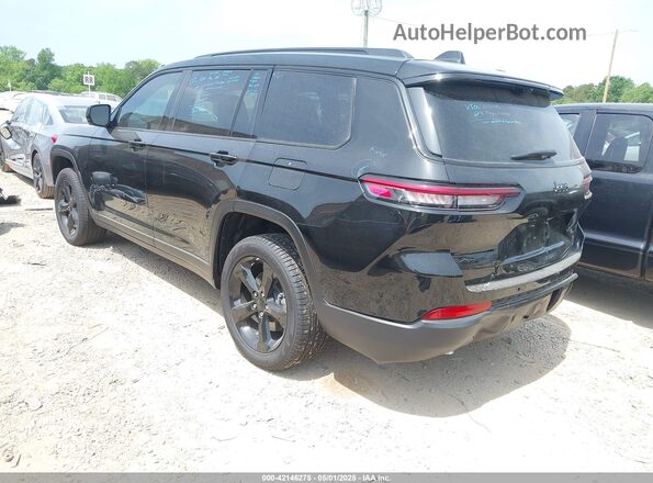 1C4RJKBG3S8634370 2025 JEEP GRAND CHEROKEE L Black უკანა მარცხენა