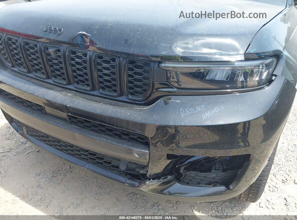 1C4RJKBG3S8634370 2025 JEEP GRAND CHEROKEE L Black წინა ხედი