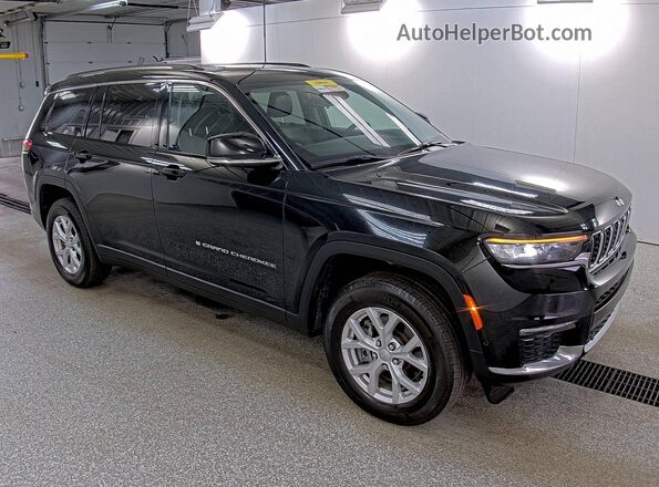 1C4RJKBG7P8804785 2023 JEEP GRAND CHEROKEE  წინა მარცხენა ხედი სამი მეოთხედიდან