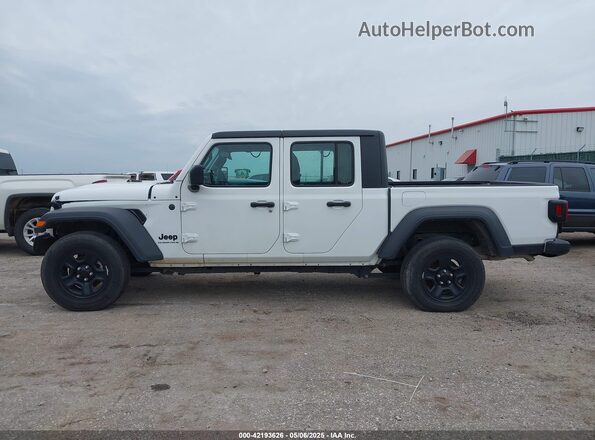 1C6HJTAGXPL565529 2023 JEEP GLADIATOR White Rear interior view